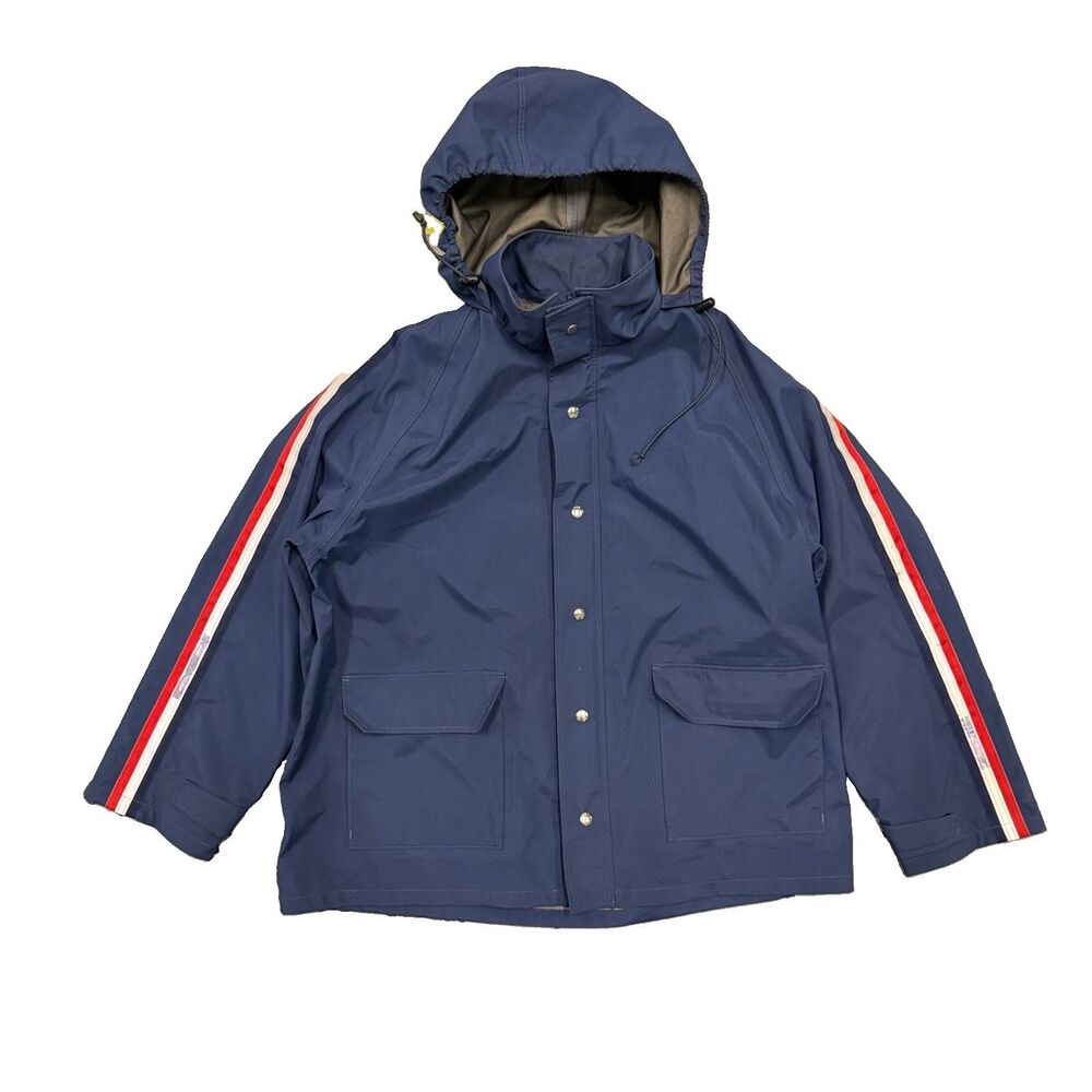 Vintage Rare Blauer Gore-Tex USPS Mailman Postal Parka Hooded Jacket Men’s XL